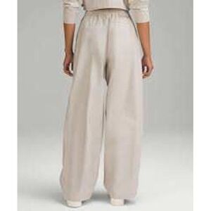 Lululemon Lab Jaquard Wide Leg Pant 31" Inseam Tan Leopard Size 14 NWT